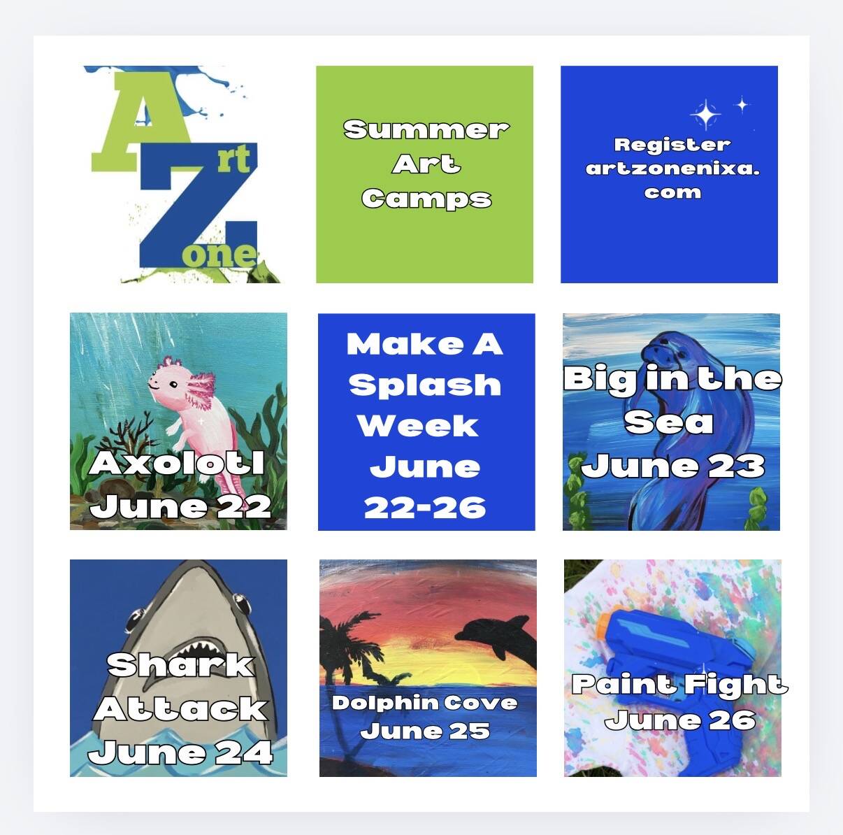 Art Camp | Art Zone Nixa